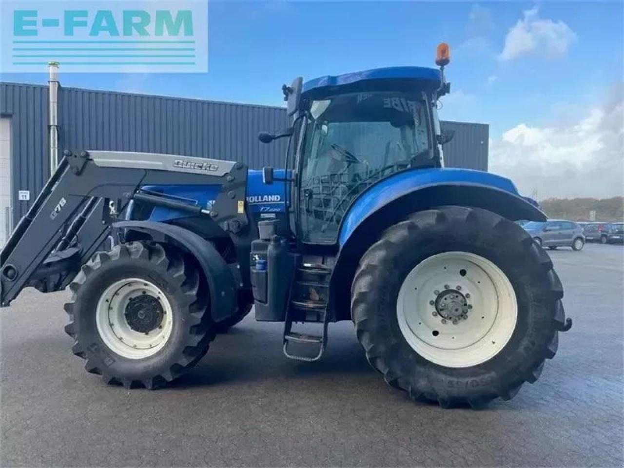 New Holland t7.220 med alø frontlæsser - Traktor: billede 5 New Holland t7.220 med alø frontlæsser - Traktor: billede 5