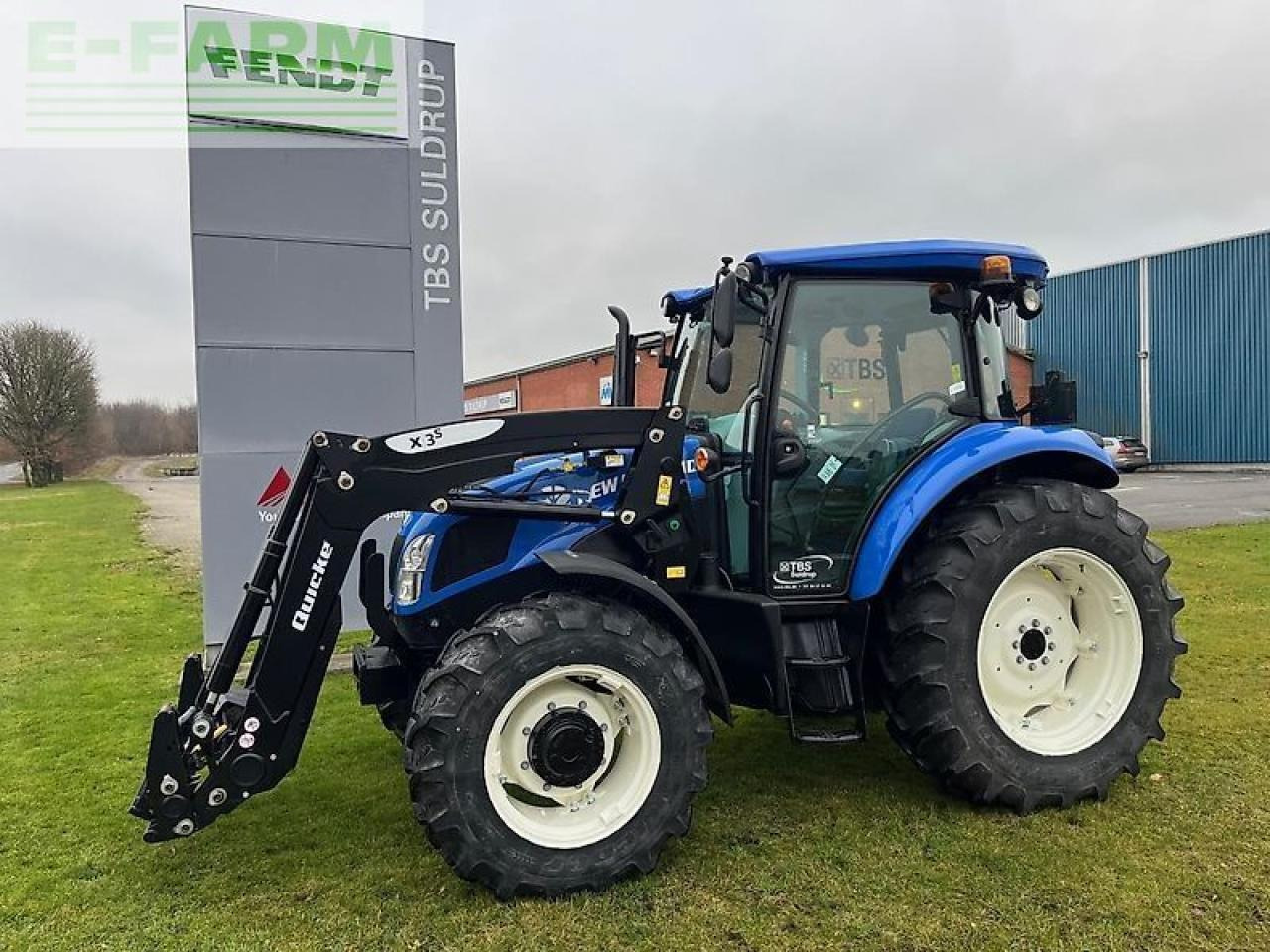 New Holland td 5.95 m. læsser - Traktor: billede 1 New Holland td 5.95 m. læsser - Traktor: billede 1
