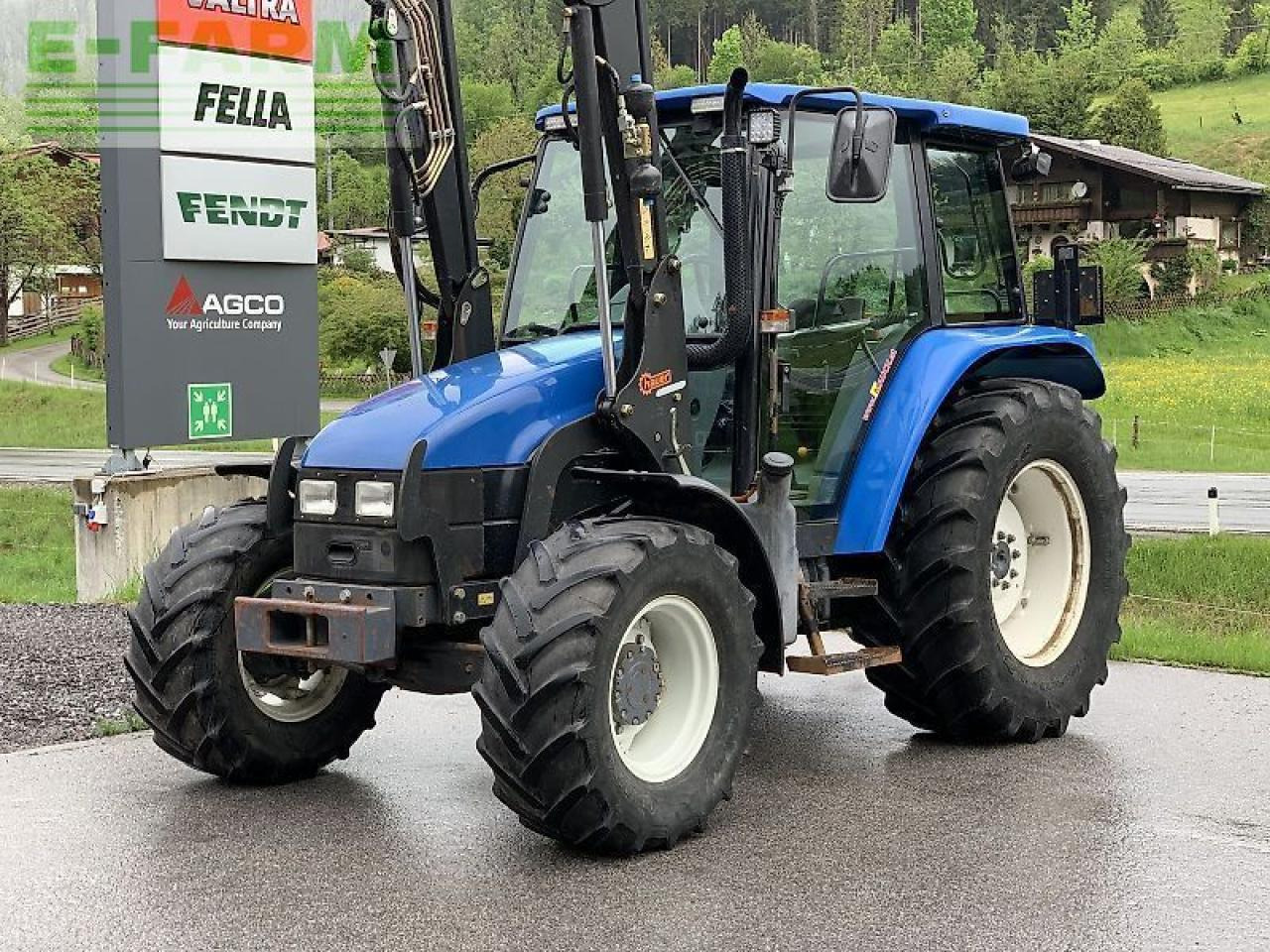 New Holland tl 70 a + hauer frontlader A - Traktor: billede 2 New Holland tl 70 a + hauer frontlader A - Traktor: billede 2