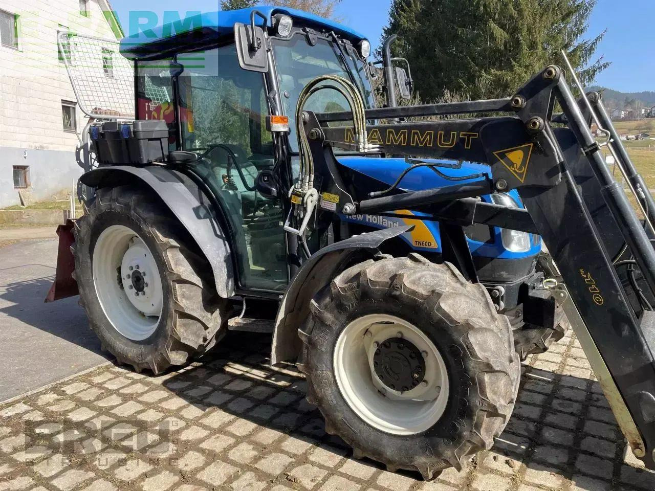 New Holland tn 60 da allrad DA - Traktor: billede 2 New Holland tn 60 da allrad DA - Traktor: billede 2