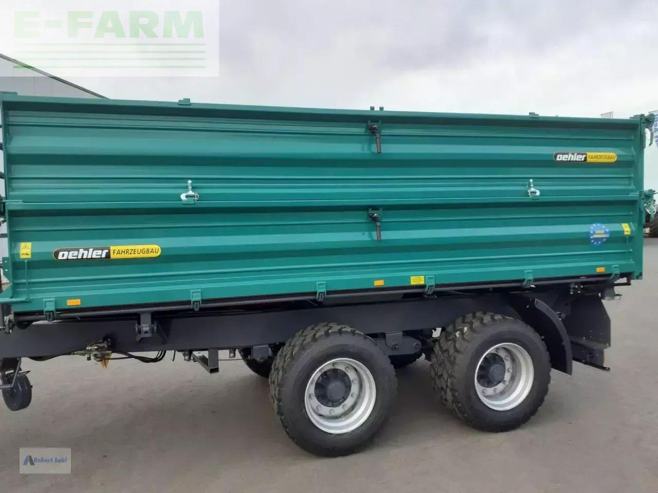 Oehler ol tdk 140 - Landbrugs tipvogn: billede 2 Oehler ol tdk 140 - Landbrugs tipvogn: billede 2