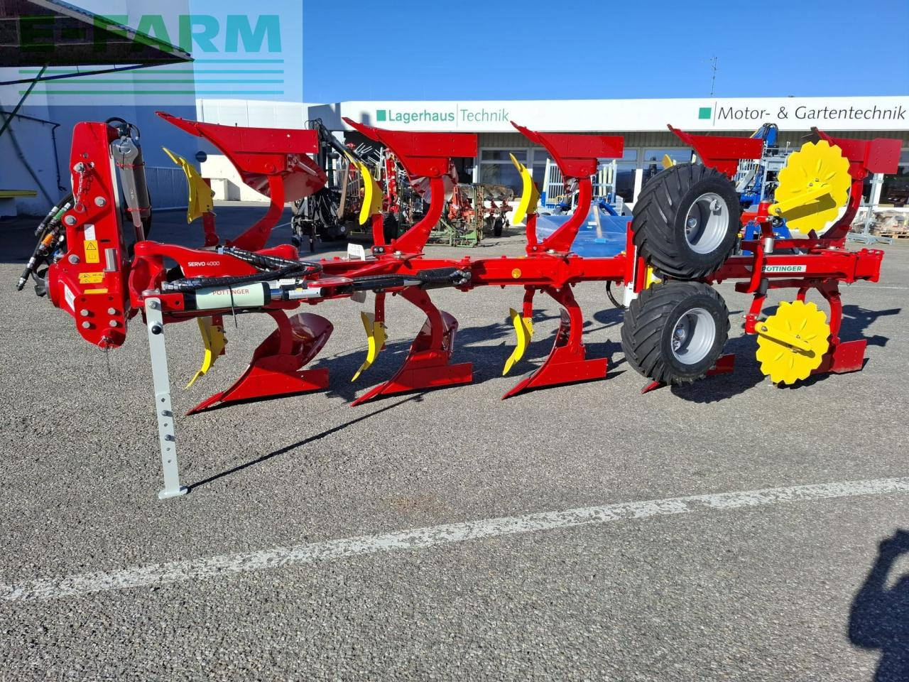Pöttinger Servo 4000 Plus - Plov: billede 1 Pöttinger Servo 4000 Plus - Plov: billede 1
