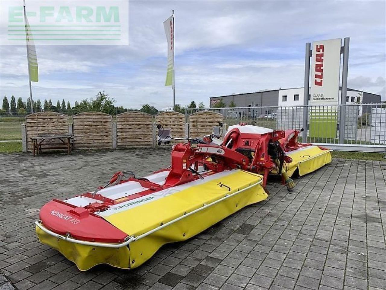 Pöttinger novacat a 10 cf cross flow - Slåmaskine: billede 1 Pöttinger novacat a 10 cf cross flow - Slåmaskine: billede 1