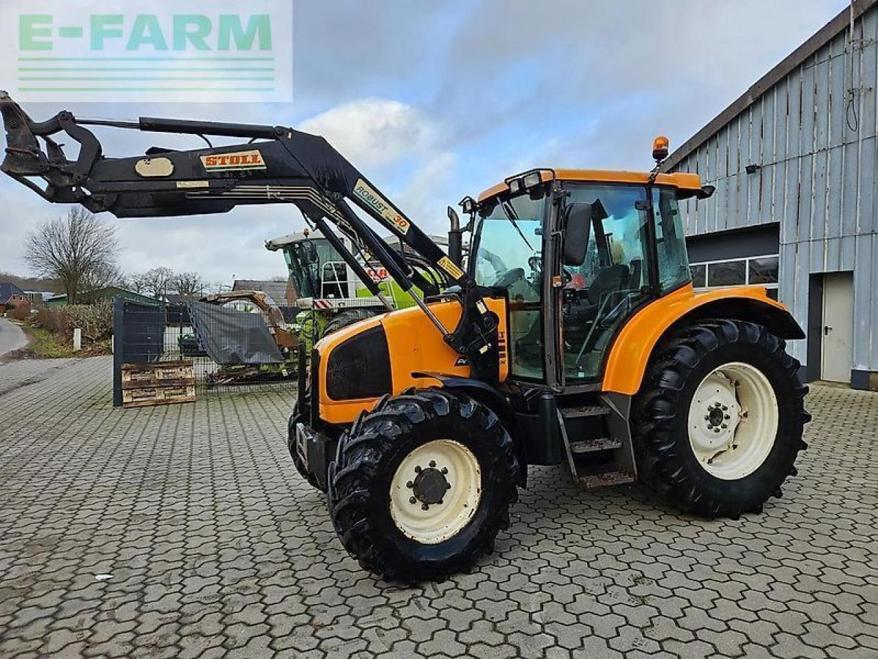Renault ares 540 rx mit frontlader - Traktor: billede 2 Renault ares 540 rx mit frontlader - Traktor: billede 2