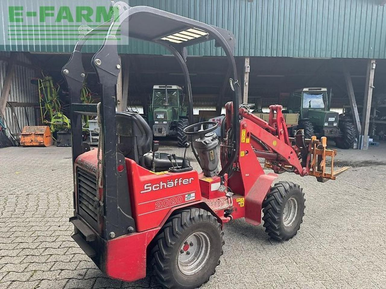 Schäffer 2020 mit zubehör - Minigravemaskine: billede 1 Schäffer 2020 mit zubehör - Minigravemaskine: billede 1