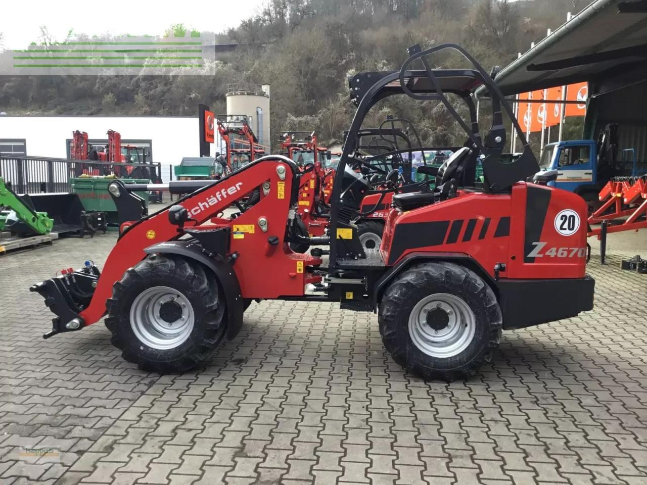 Schäffer 4670z -2 - Gummihjulslæsser: billede 2 Schäffer 4670z -2 - Gummihjulslæsser: billede 2