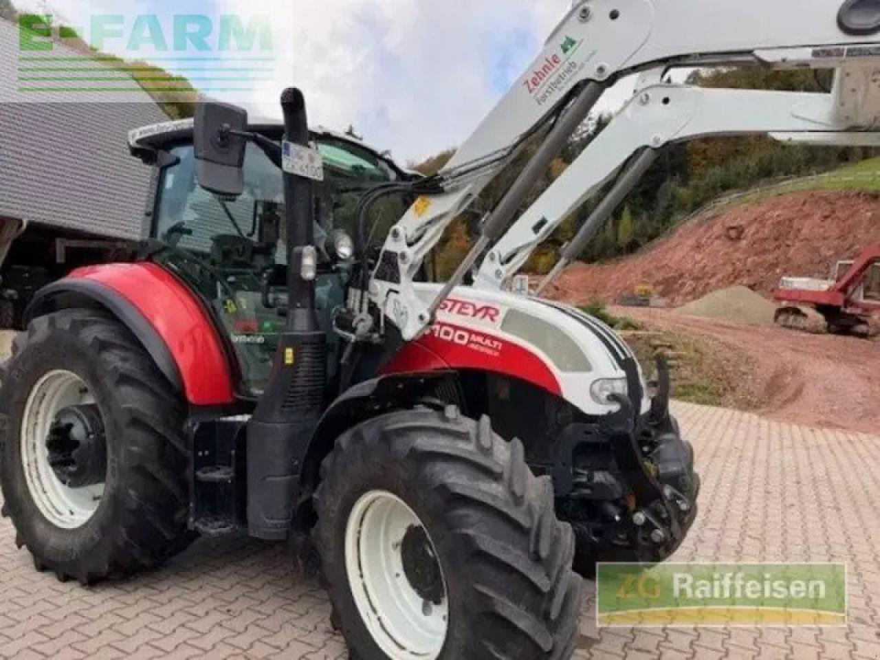 Steyr 4100 multi - Traktor: billede 1 Steyr 4100 multi - Traktor: billede 1