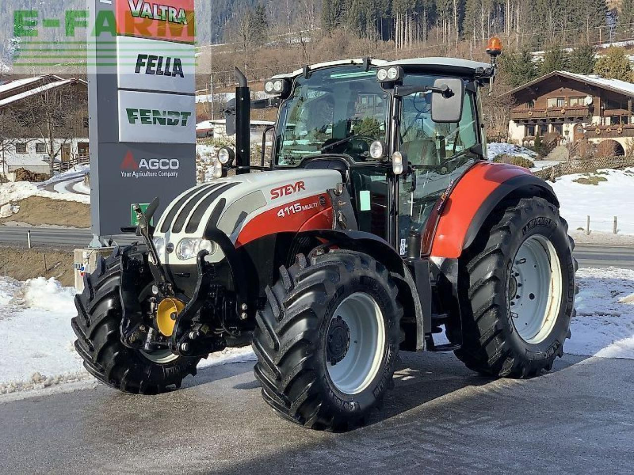 Steyr 4115 multi - Traktor: billede 2 Steyr 4115 multi - Traktor: billede 2