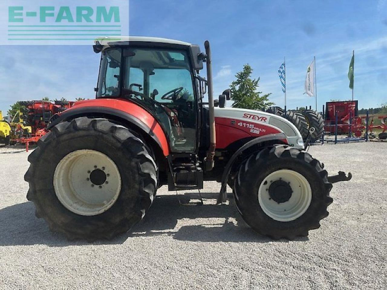 Steyr 4115 multi - Traktor: billede 3 Steyr 4115 multi - Traktor: billede 3