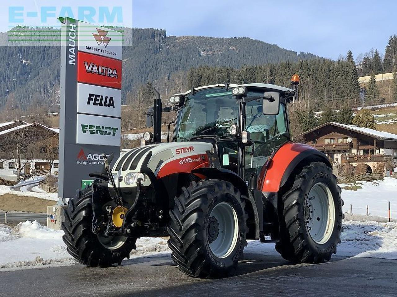 Steyr 4115 multi - Traktor: billede 1 Steyr 4115 multi - Traktor: billede 1