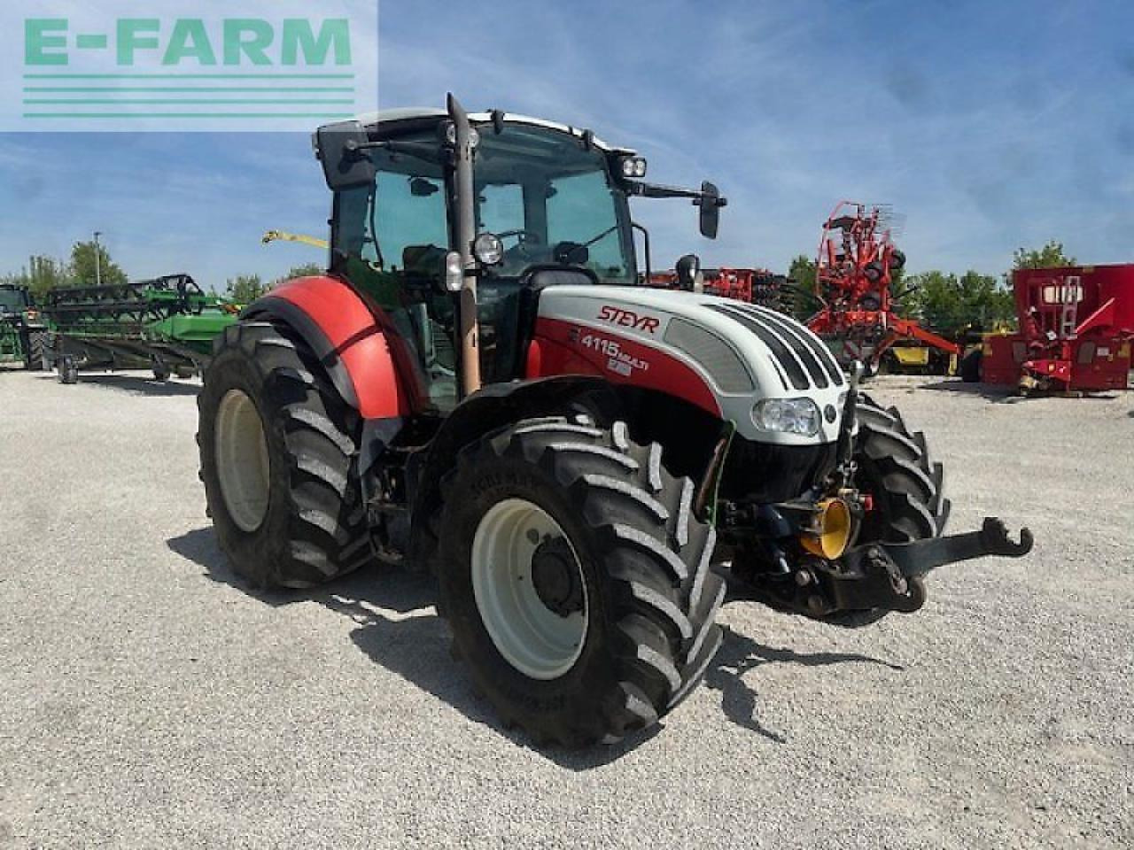 Steyr 4115 multi - Traktor: billede 2 Steyr 4115 multi - Traktor: billede 2