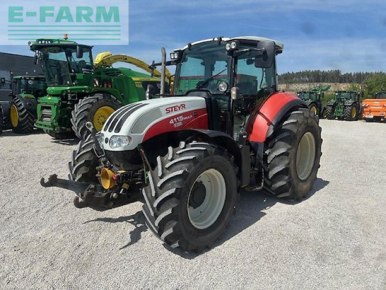Steyr 4115 multi - Traktor: billede 1 Steyr 4115 multi - Traktor: billede 1