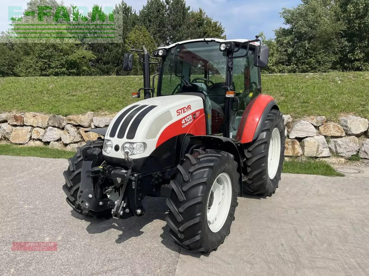 Steyr kompakt 4105 - Traktor: billede 1 Steyr kompakt 4105 - Traktor: billede 1