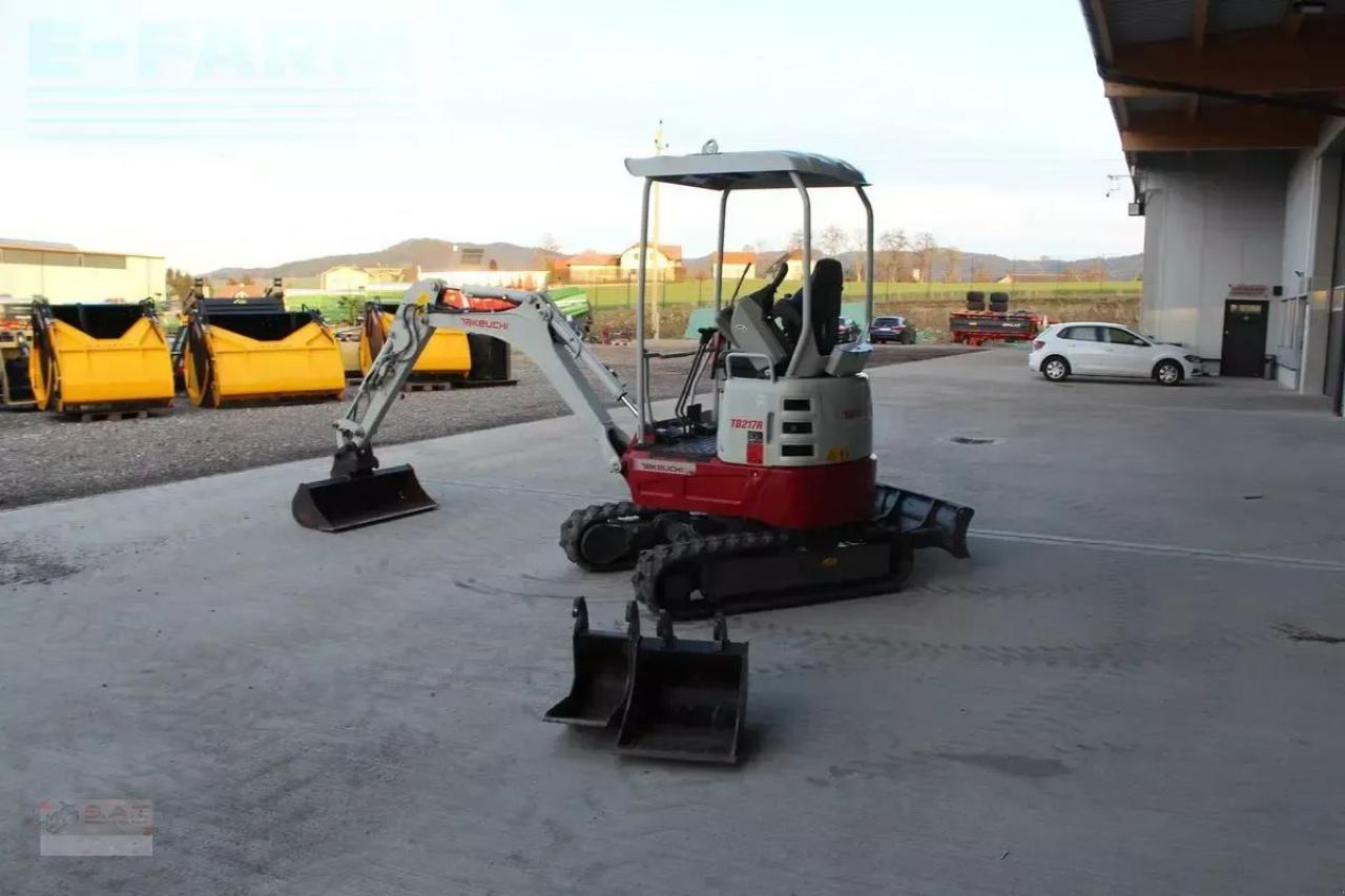 Takeuchi takeuchi tb 217 r minibagger - bagger - Minigravemaskine: billede 4 Takeuchi takeuchi tb 217 r minibagger - bagger - Minigravemaskine: billede 4