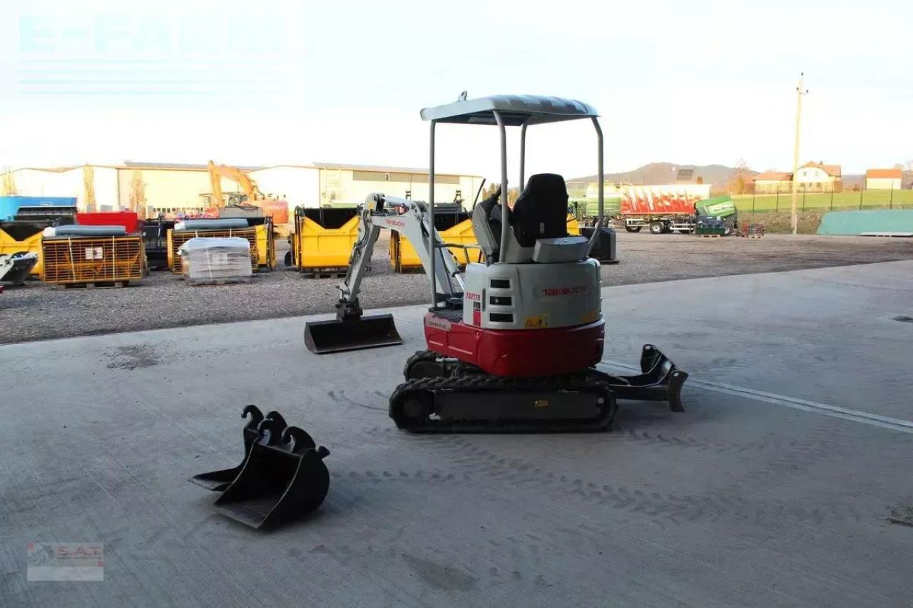 Takeuchi takeuchi tb 217 r minibagger - bagger - Minigravemaskine: billede 5 Takeuchi takeuchi tb 217 r minibagger - bagger - Minigravemaskine: billede 5