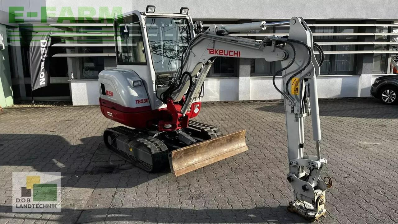 Takeuchi tb 230 - Minigravemaskine: billede 2 Takeuchi tb 230 - Minigravemaskine: billede 2