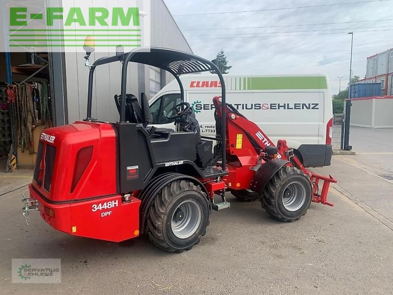 Thaler 3448 h / dpf mit pendelachse 14005 - Gummihjulslæsser: billede 3 Thaler 3448 h / dpf mit pendelachse 14005 - Gummihjulslæsser: billede 3