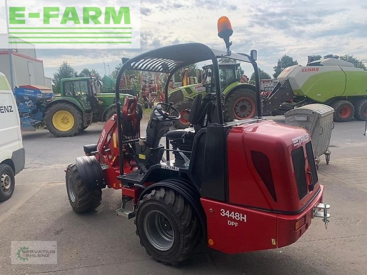Thaler 3448 h / dpf mit pendelachse 14005 - Gummihjulslæsser: billede 5 Thaler 3448 h / dpf mit pendelachse 14005 - Gummihjulslæsser: billede 5