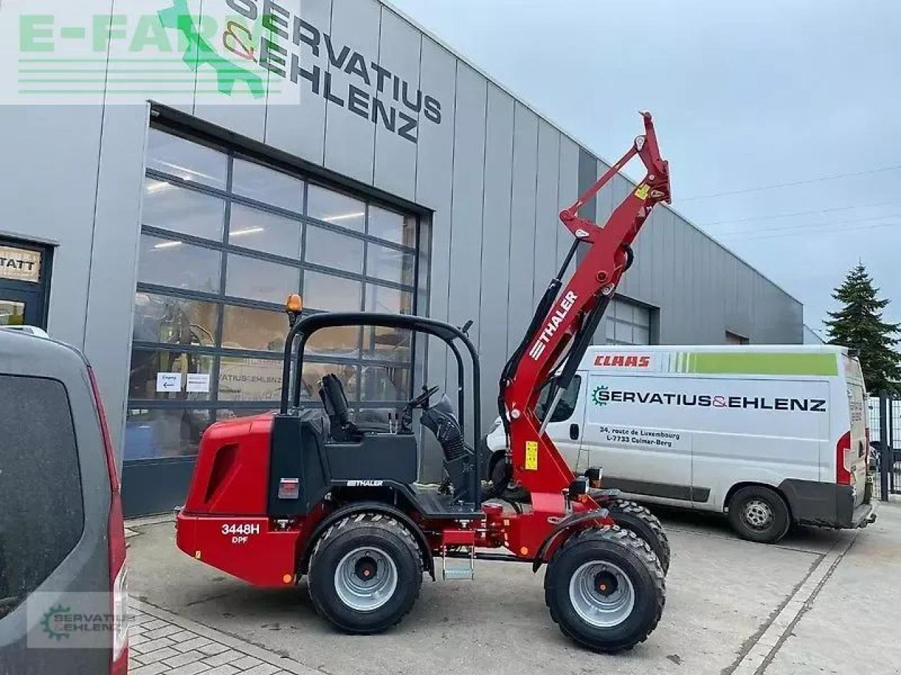 Thaler 3448 h dpf pendelachse 14153 - Gummihjulslæsser: billede 3 Thaler 3448 h dpf pendelachse 14153 - Gummihjulslæsser: billede 3