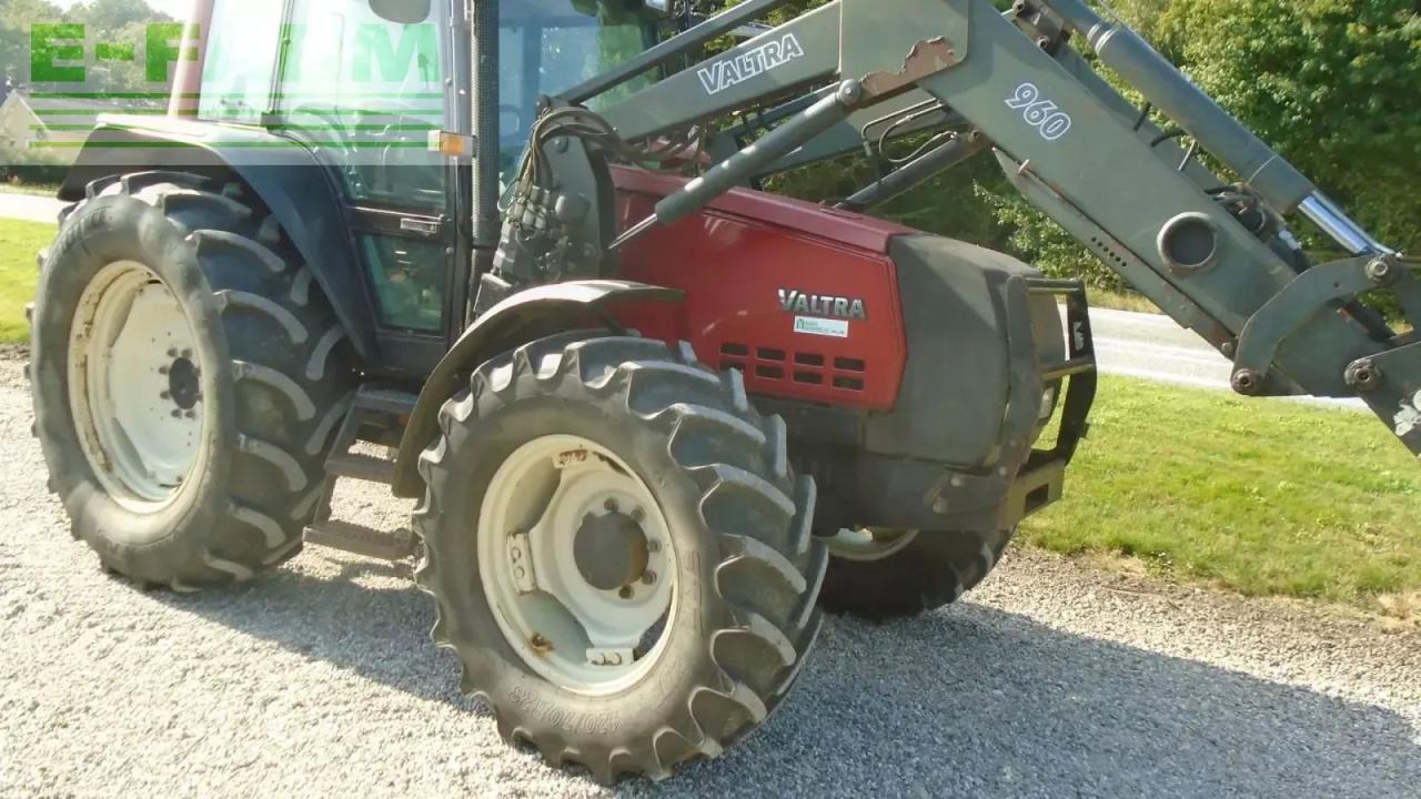Valtra 6550 hi tec / ålø 960 frontlæsser - Traktor: billede 1 Valtra 6550 hi tec / ålø 960 frontlæsser - Traktor: billede 1