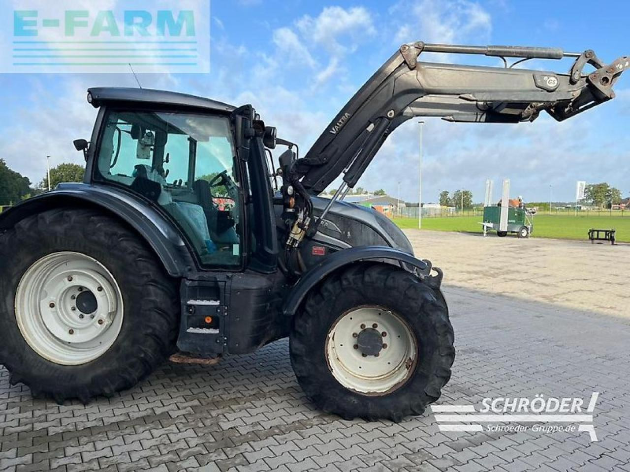 Valtra n 154 ea - Traktor: billede 3 Valtra n 154 ea - Traktor: billede 3