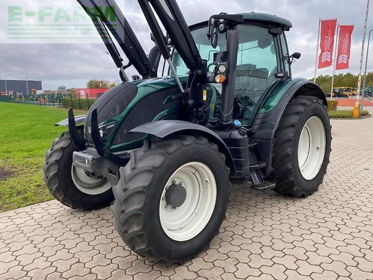 Valtra n104 mit alö frontlader - Traktor: billede 2 Valtra n104 mit alö frontlader - Traktor: billede 2