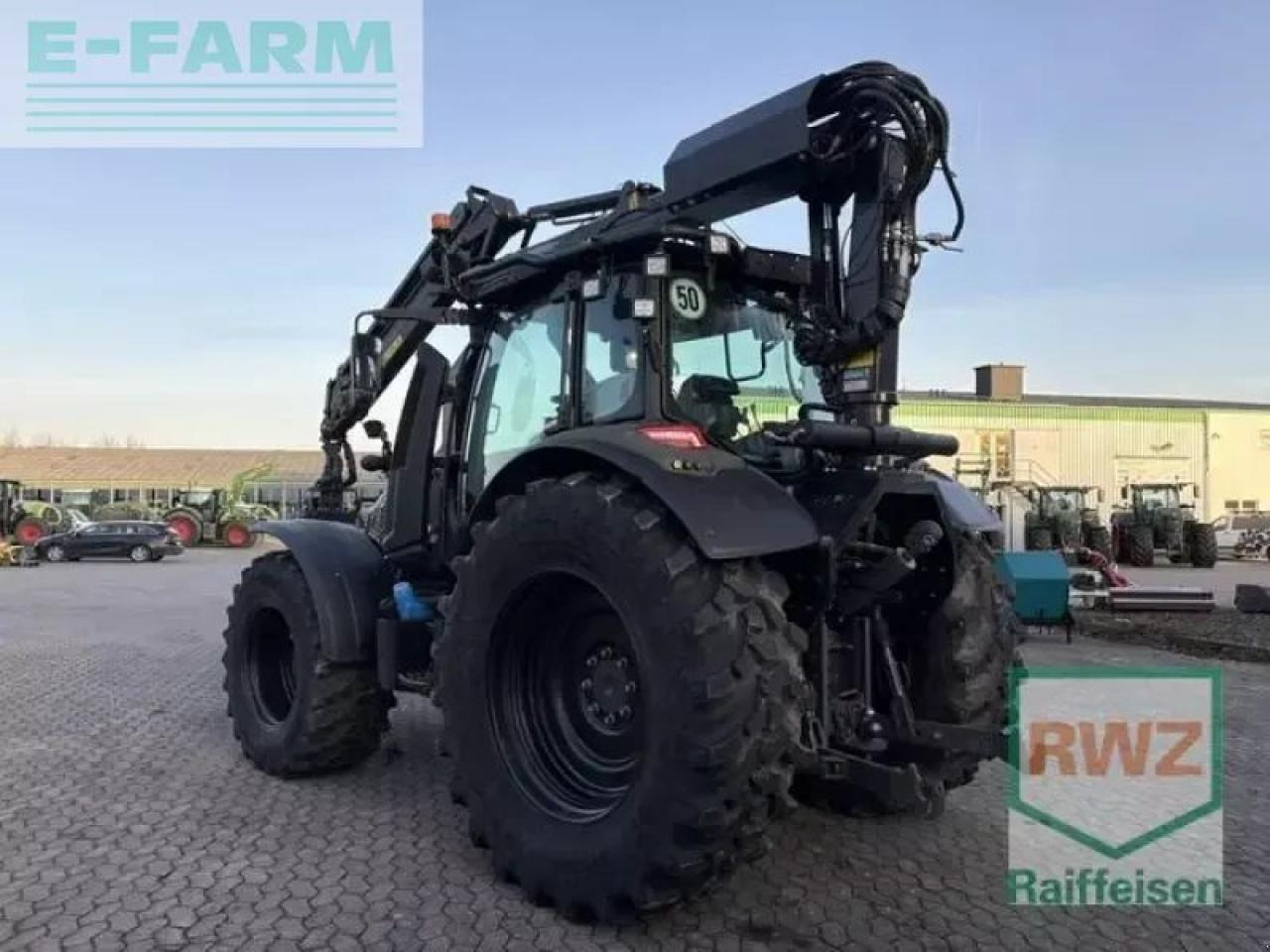 Valtra n155eh forstkran - Traktor: billede 5 Valtra n155eh forstkran - Traktor: billede 5