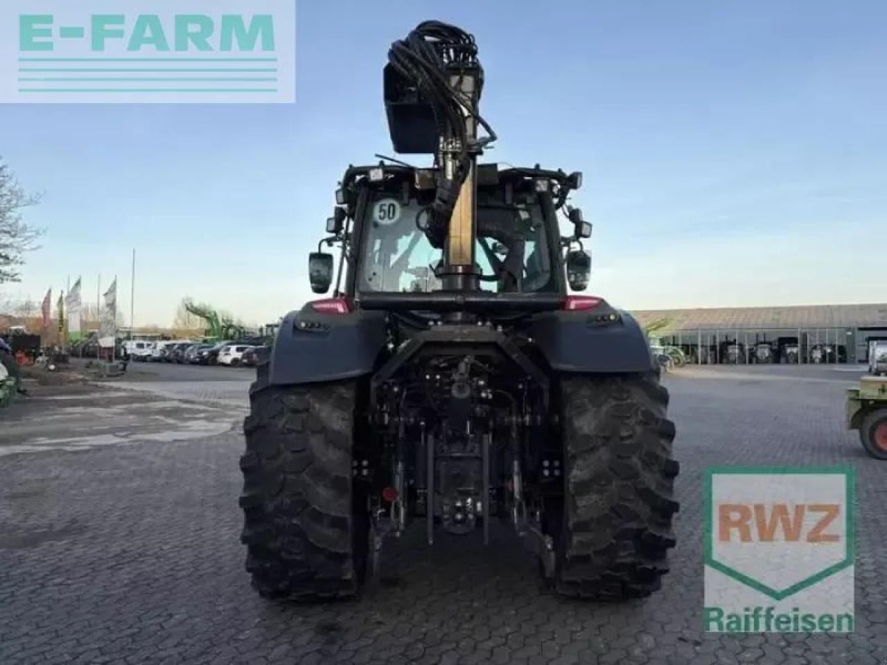 Valtra n155eh forstkran - Traktor: billede 3 Valtra n155eh forstkran - Traktor: billede 3