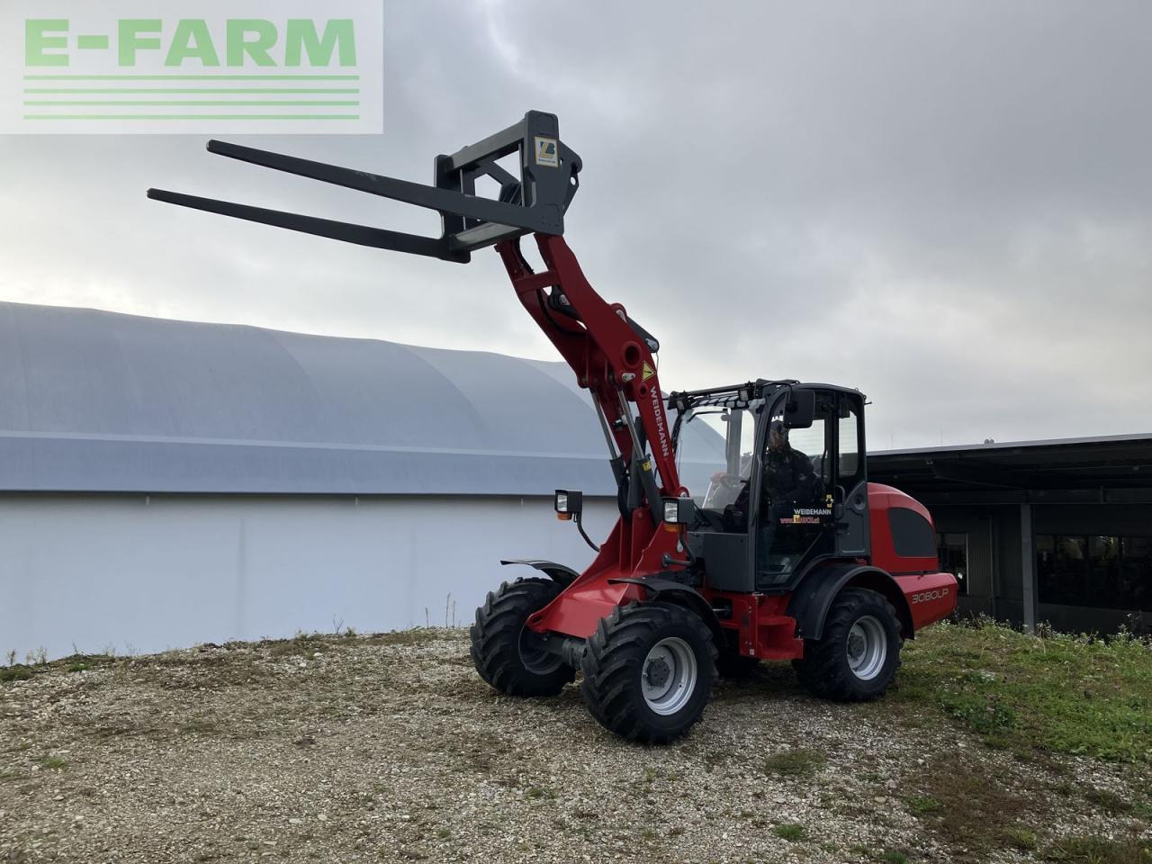 Weidemann 3080lp für geflügelkistengabel sofort verfügbar - Minigravemaskine: billede 4 Weidemann 3080lp für geflügelkistengabel sofort verfügbar - Minigravemaskine: billede 4