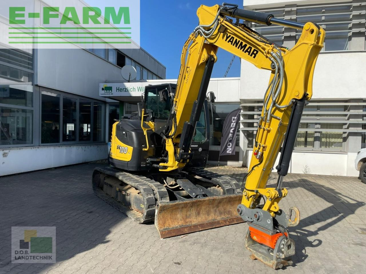Yanmar sv 100 - Bæltegravemaskine: billede 4 Yanmar sv 100 - Bæltegravemaskine: billede 4