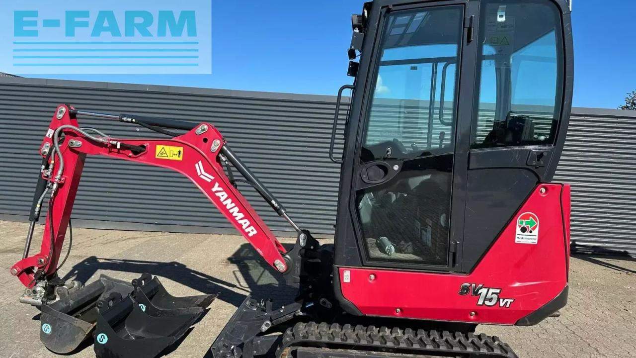 Yanmar sv15vt - Minigravemaskine: billede 1 Yanmar sv15vt - Minigravemaskine: billede 1