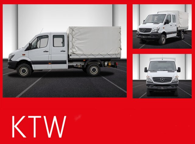 MERCEDES-BENZ Sprinter 316CDI DOKA,Allrad,Klima,AHK,TCO... - Varebil med presenning, Mandskabsbil: billede 1 MERCEDES-BENZ Sprinter 316CDI DOKA,Allrad,Klima,AHK,TCO... - Varebil med presenning, Mandskabsbil: billede 1