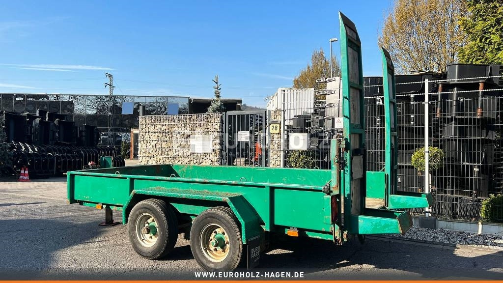 Blomenröhr 2-Achsen Anhänger, Tandem Tieflader für Bagger - Nedbygget platform påhængsvogn: billede 3 Blomenröhr 2-Achsen Anhänger, Tandem Tieflader für Bagger - Nedbygget platform påhængsvogn: billede 3