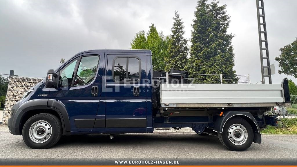 Fiat Ducato 2.3 Maxi Kipper 7-Sitzer Doka AHK - Ladbil med tip, Mandskabsbil: billede 2 Fiat Ducato 2.3 Maxi Kipper 7-Sitzer Doka AHK - Ladbil med tip, Mandskabsbil: billede 2