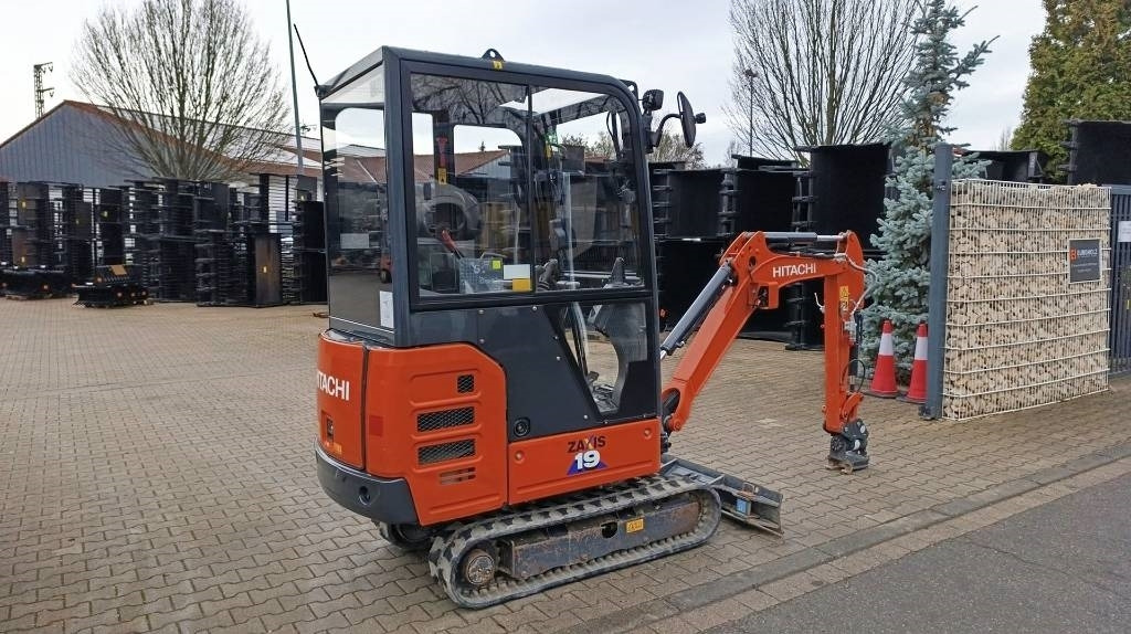 Hitachi ZX 19-6CR nur 683 Bh, Powertilt mit SW MS01 - Minigravemaskine: billede 4 Hitachi ZX 19-6CR nur 683 Bh, Powertilt mit SW MS01 - Minigravemaskine: billede 4