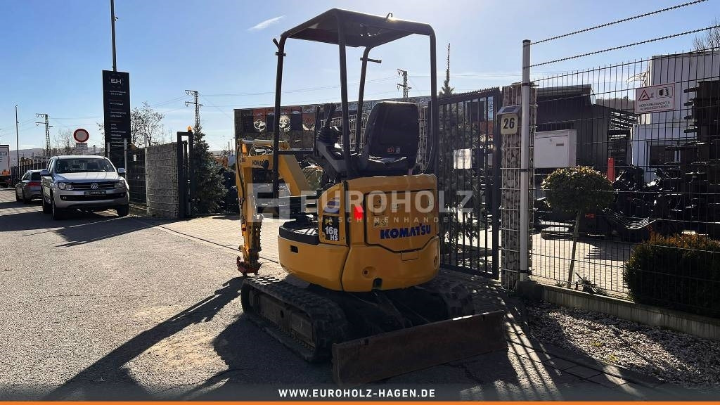Komatsu Minibagger PC 16 R-3HS, Schnellwechsler MS01 - Minigravemaskine: billede 3 Komatsu Minibagger PC 16 R-3HS, Schnellwechsler MS01 - Minigravemaskine: billede 3