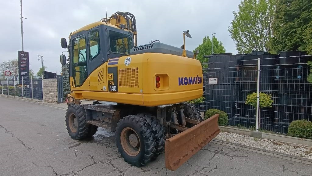Komatsu PW 140 Mobilbagger Powertilt Schnellwechsler MS 10 - Hjulgravemaskine: billede 5 Komatsu PW 140 Mobilbagger Powertilt Schnellwechsler MS 10 - Hjulgravemaskine: billede 5