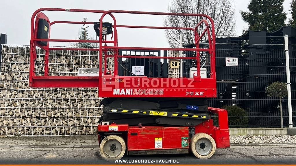 Manitou 78 XE Scheren-Arbeitsbühne, 4x4, Batterien NEU - Sakselift: billede 3 Manitou 78 XE Scheren-Arbeitsbühne, 4x4, Batterien NEU - Sakselift: billede 3