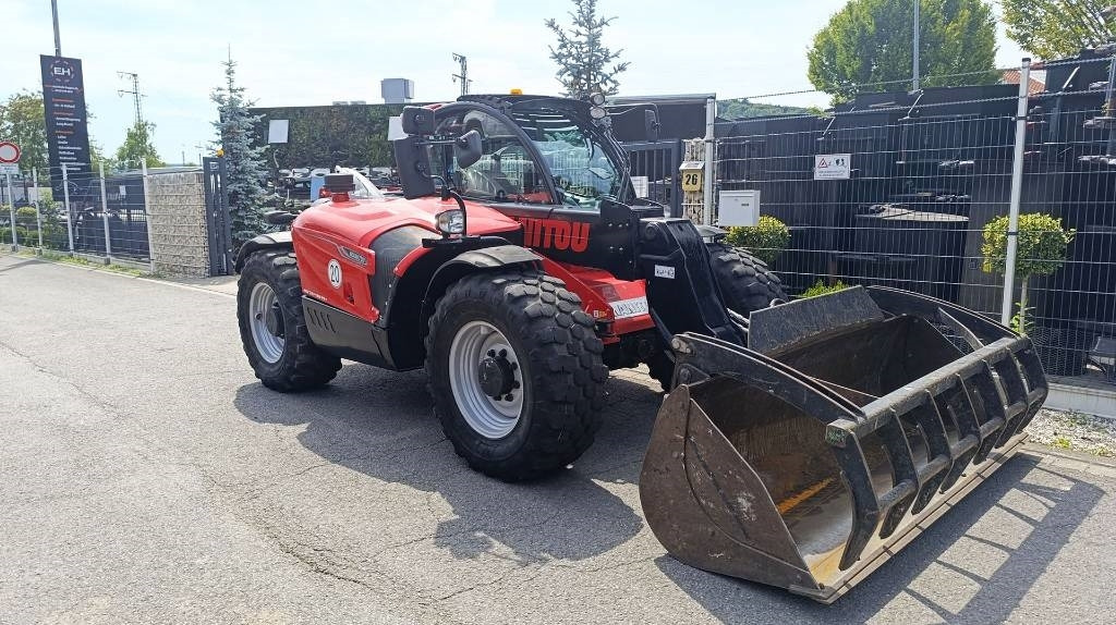 Manitou Teleskoplader 737, Allrad, 7 m und 3.7 t, Klima, - Teleskop truck: billede 1 Manitou Teleskoplader 737, Allrad, 7 m und 3.7 t, Klima, - Teleskop truck: billede 1