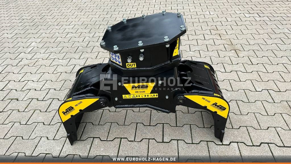 Sortiergreifer MB Crusher MB-G400 S4 2,4-4 t - Grab for Entreprenørmaskin: billede 5 Sortiergreifer MB Crusher MB-G400 S4 2,4-4 t - Grab for Entreprenørmaskin: billede 5