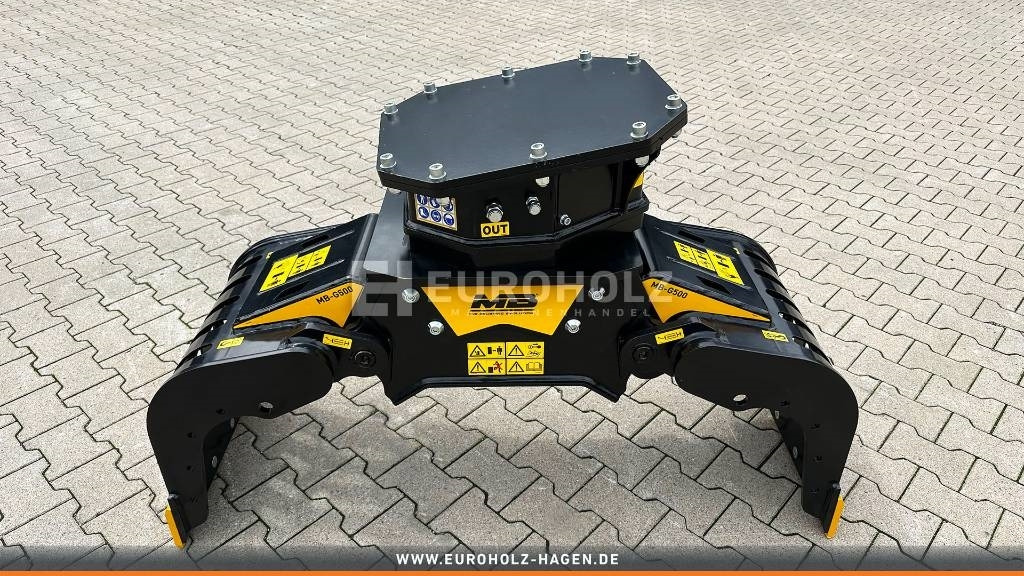 Sortiergreifer MB Crusher MB-G500 S4 5-7 t - Grab for Entreprenørmaskin: billede 2 Sortiergreifer MB Crusher MB-G500 S4 5-7 t - Grab for Entreprenørmaskin: billede 2