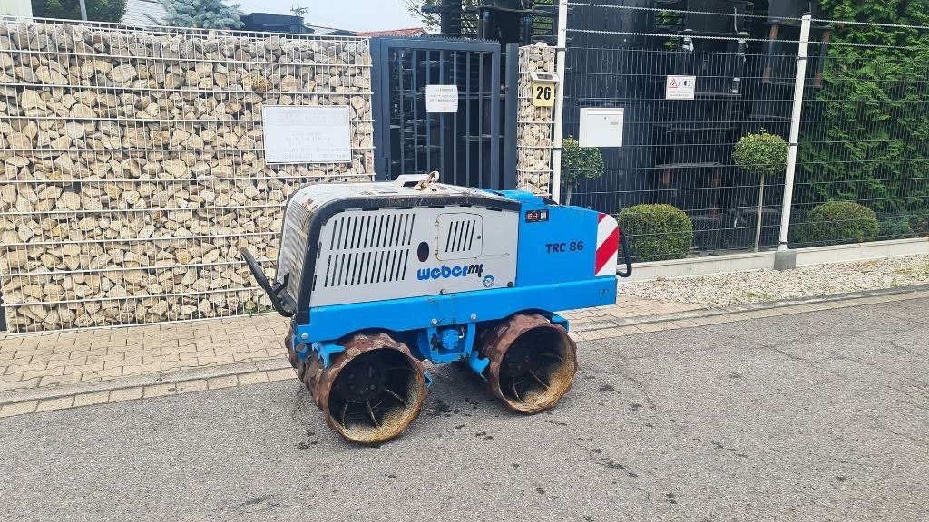 Weber TRC 86, Grabenwalze mit Fernbedienung, nur 101 Bh - Pladevibrator: billede 2 Weber TRC 86, Grabenwalze mit Fernbedienung, nur 101 Bh - Pladevibrator: billede 2