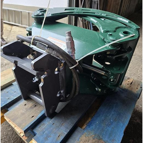 Big Holzzange / Holzgreifer LG800 mit Martin Schnellwechsleraufnahme - Høstmaskine: billede 2 Big Holzzange / Holzgreifer LG800 mit Martin Schnellwechsleraufnahme - Høstmaskine: billede 2