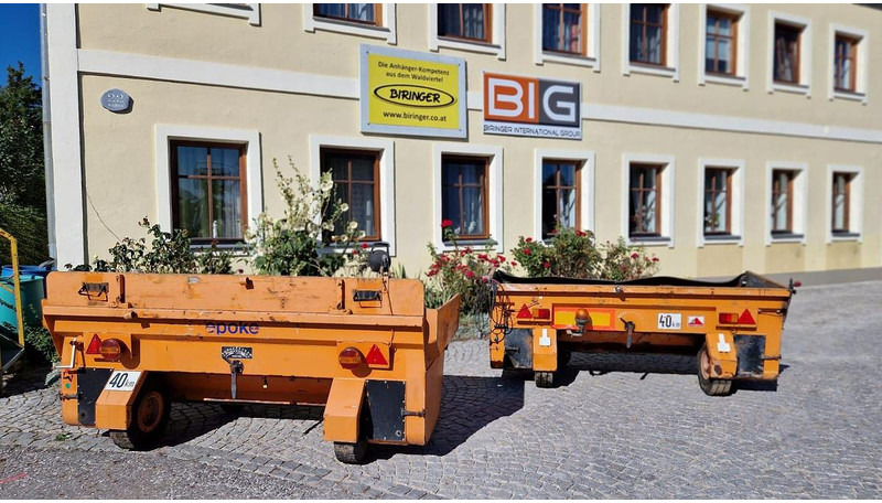 Epoke Sand- & Splitstreuer - 2-hjulet traktor: billede 1 Epoke Sand- & Splitstreuer - 2-hjulet traktor: billede 1