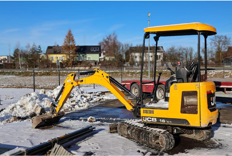 JCB 16C-1 Minibagger - Gravemaskine: billede 1 JCB 16C-1 Minibagger - Gravemaskine: billede 1