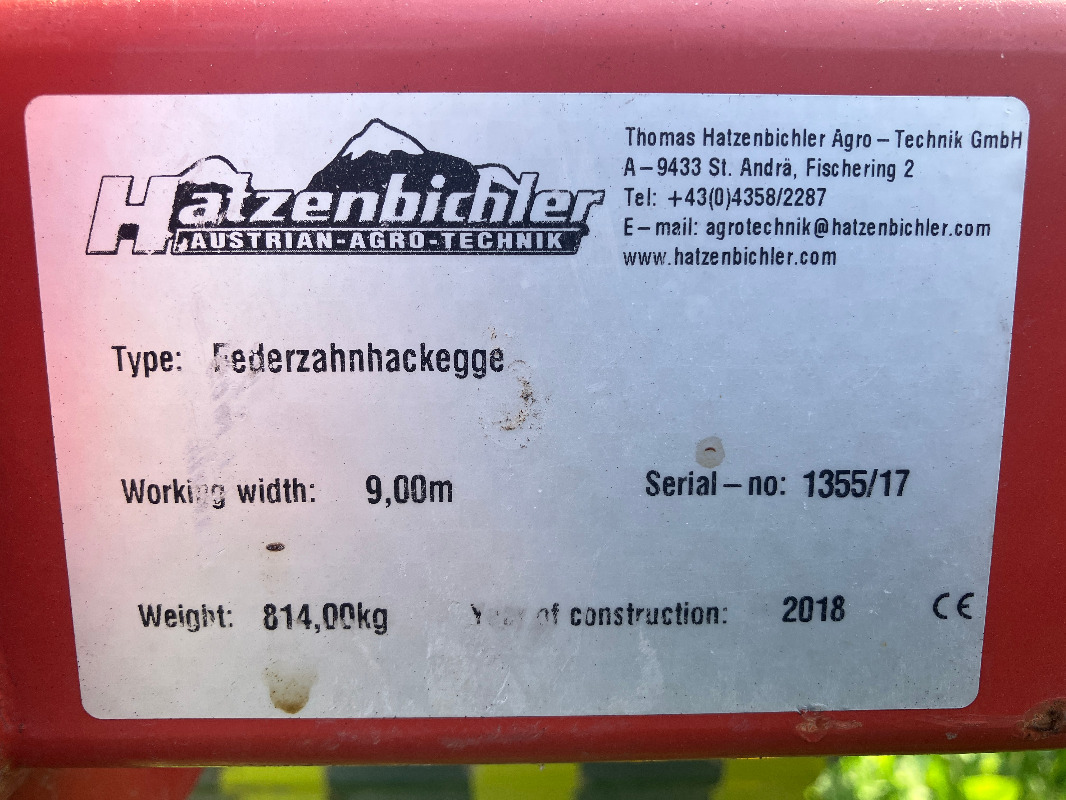 Hatzenbichler 9 - Harve: billede 3 Hatzenbichler 9 - Harve: billede 3