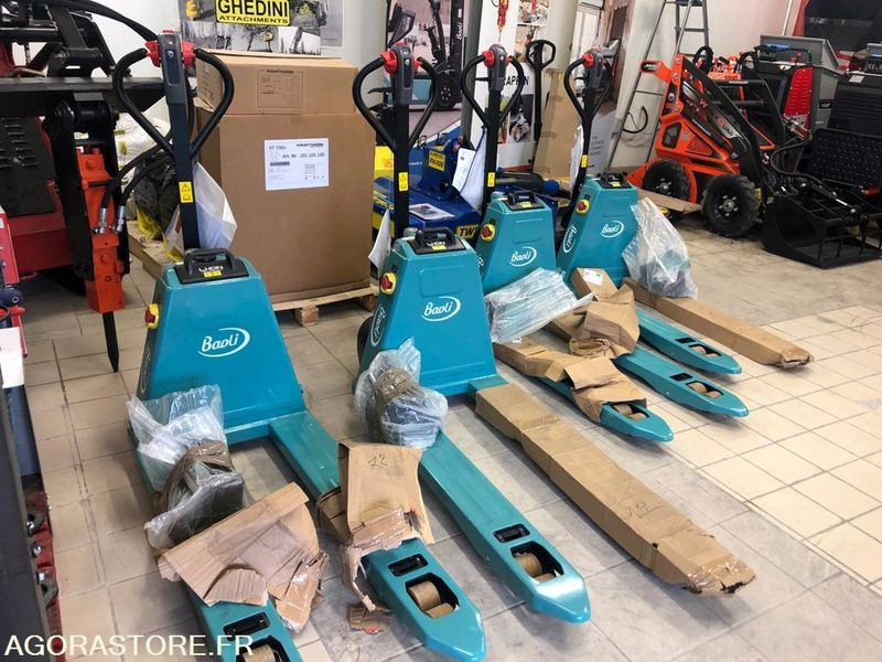 1 Transpalette Electrique 1500 Kg BAOLI - NEUF - Bygningsudstyr: billede 1 1 Transpalette Electrique 1500 Kg BAOLI - NEUF - Bygningsudstyr: billede 1