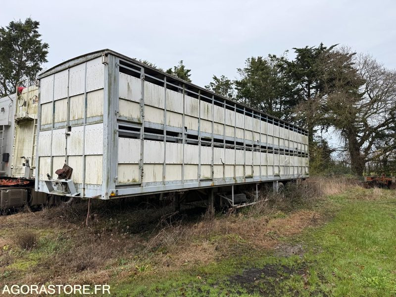 REMORQUE BETAILLIERE - DOUBLE ETAGES - FRUEHAUF - 1985 - Anhænger: billede 1 REMORQUE BETAILLIERE - DOUBLE ETAGES - FRUEHAUF - 1985 - Anhænger: billede 1