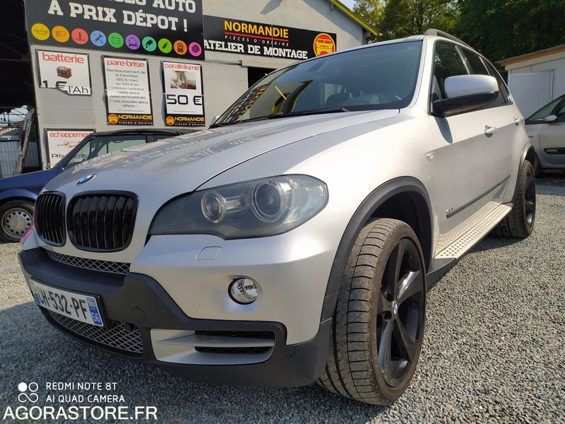 BMW X5 4.8 i V8 355 CV , 0% TVA, E70 , 167000 kms, en panne, a rénover - SUV: billede 1 BMW X5 4.8 i V8 355 CV , 0% TVA, E70 , 167000 kms, en panne, a rénover - SUV: billede 1