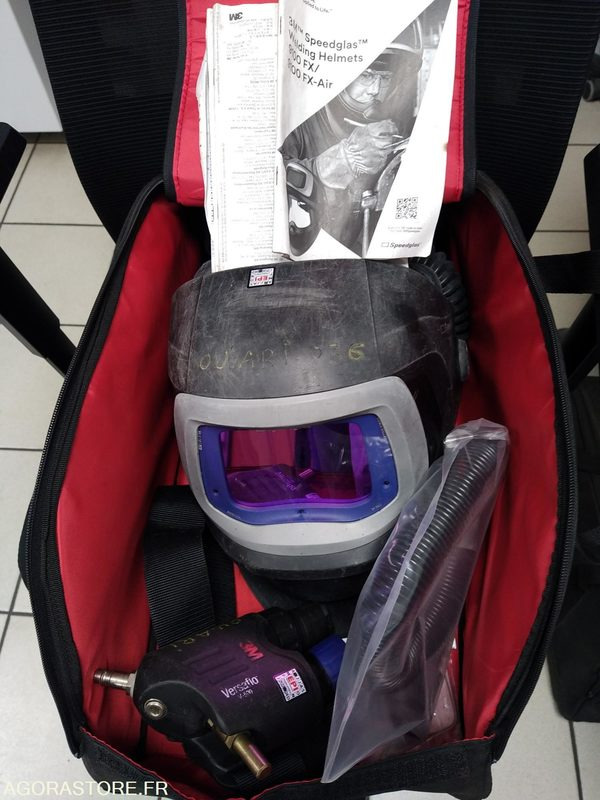 CAGOULE SOUDAGE AIR RESPIRABLE / SPEEDGLASS - Værktøj/ Udstyr: billede 1 CAGOULE SOUDAGE AIR RESPIRABLE / SPEEDGLASS - Værktøj/ Udstyr: billede 1